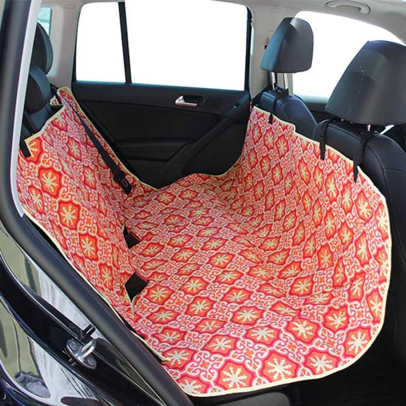 Molly Mutt Hund Autositzbezug - Hängematte für Rücksitz Auto Sitzbezüge Abdeckung Süße Autositzbezüge Autos Autoabdeckung Hunde Haustier von Molly Mutt