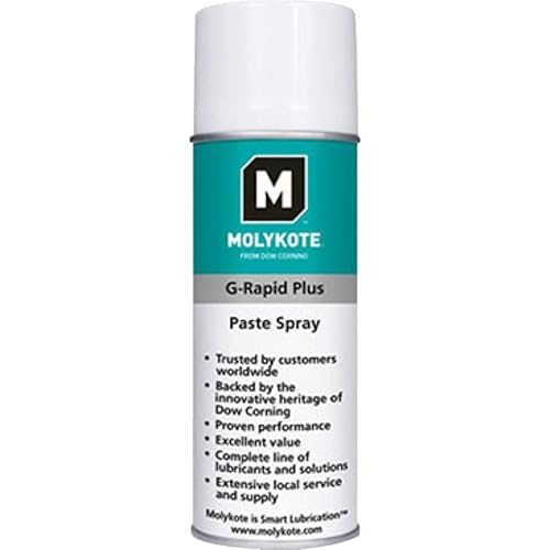 Molykote grpluss400 Multifunktions g-Rapid Plus Spray, Grün/Weiß, 400 ml von Molykote