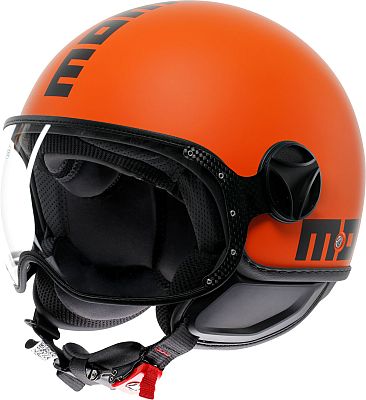Momodesign FGTR Classic Mono, Jethelm - Matt Orange/Schwarz - XS von Momodesign