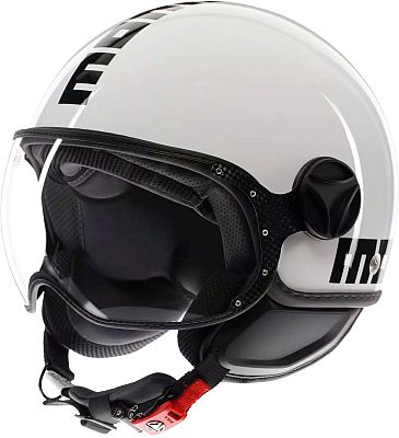 Momodesign FGTR Classic Mono, Jethelm - Weiß/Schwarz - XL Momodesign FGTR Classic Mono, Jethelm - Weiß/Schwarz - XL von Momodesign
