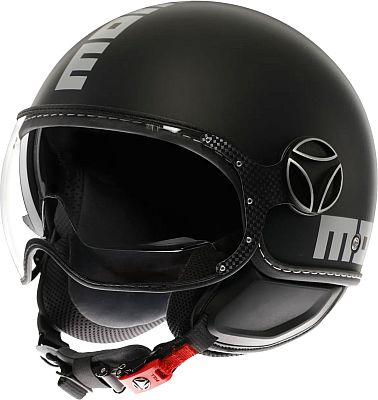 Momodesign FGTR Evo Mono, Jethelm - Matt Schwarz/Silber - L Momodesign FGTR Evo Mono, Jethelm - Matt Schwarz/Silber - L von Momodesign