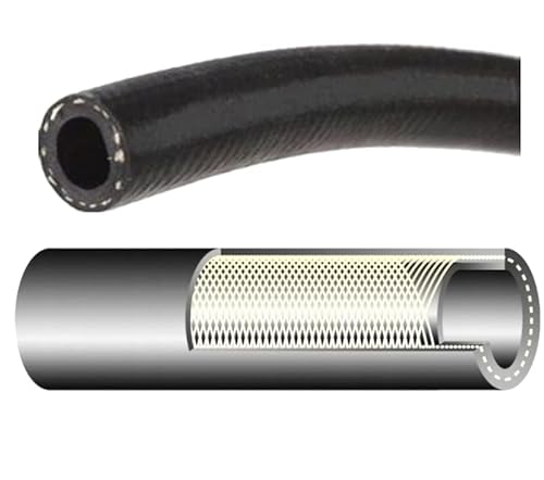 Benzinschlauch Ölschlauch Kraftstoffschlauch Dieselschlauch 2MPa (9mm-Innen X15,6mm-Außen) von MonJar