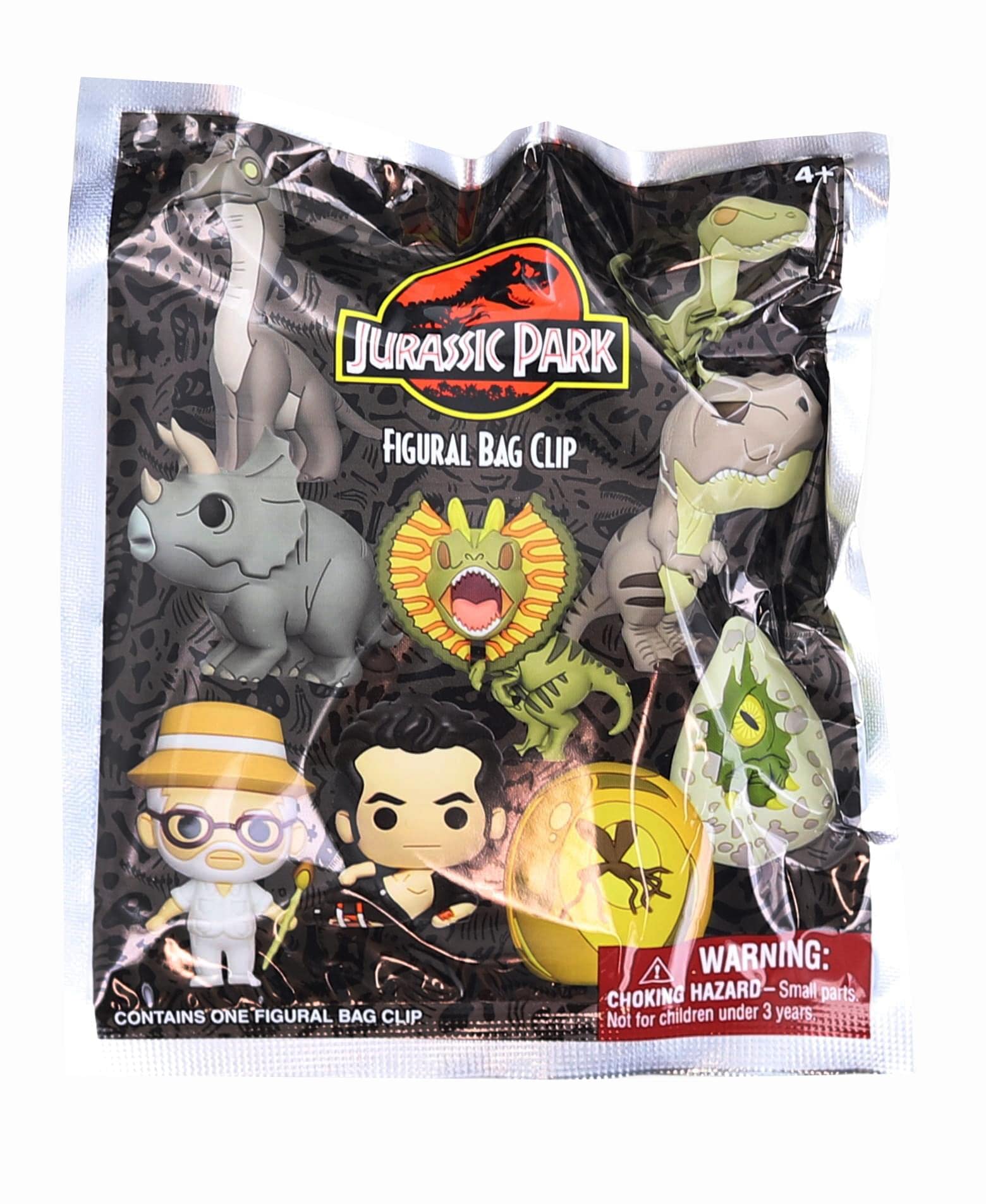 Monogram International Jurassic Park 3D Foam Bag Clip | One Random Monogram International Jurassic Park 3D Foam Bag Clip | One Random von Monogram