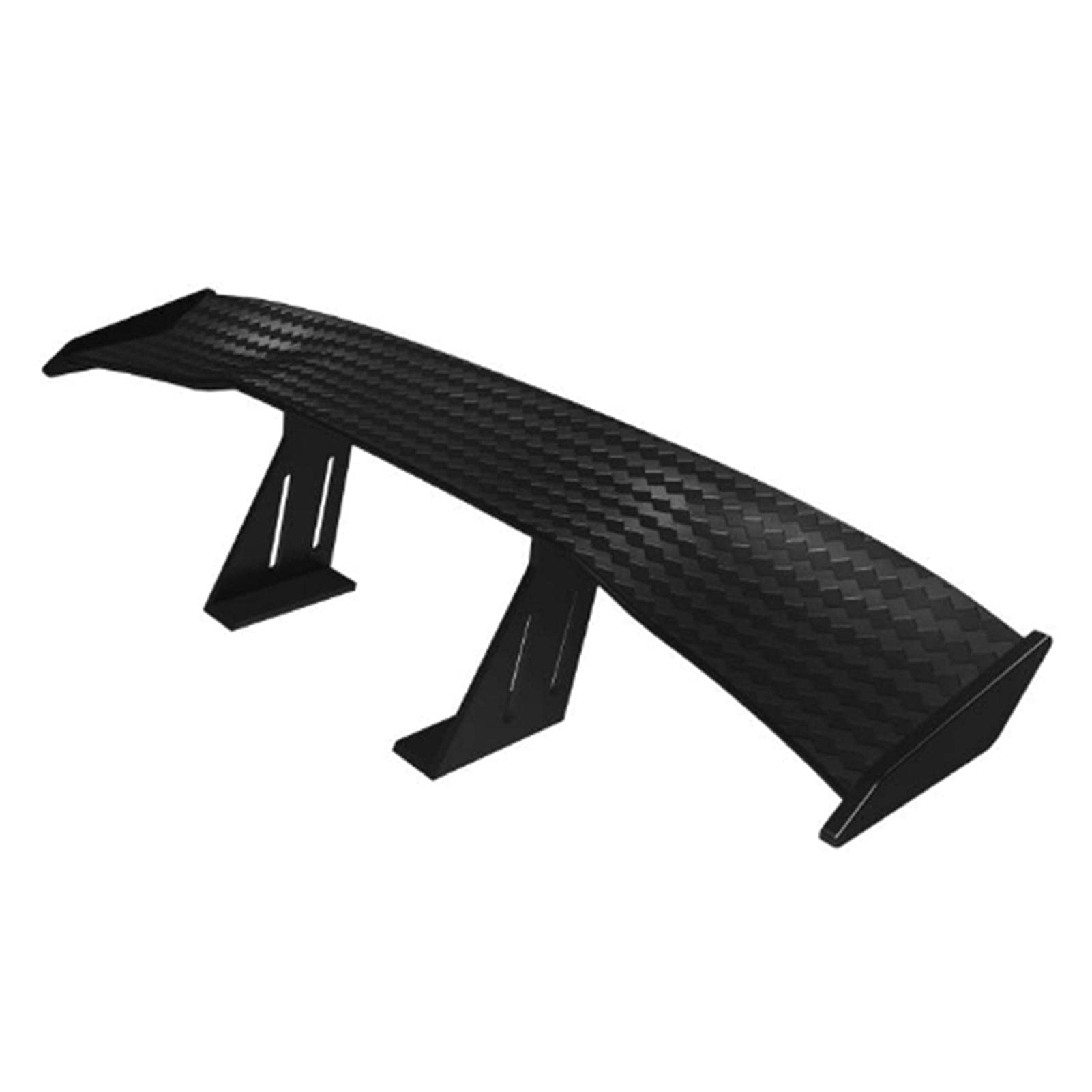 Monozoz Heck Spoiler, Auto Heck Heckflügel Aluminiumlegierung Heckspoiler Heckdekoration Heckspoiler Universal Für Zweikammerfahrzeuge (Schwarz) von Monozoz