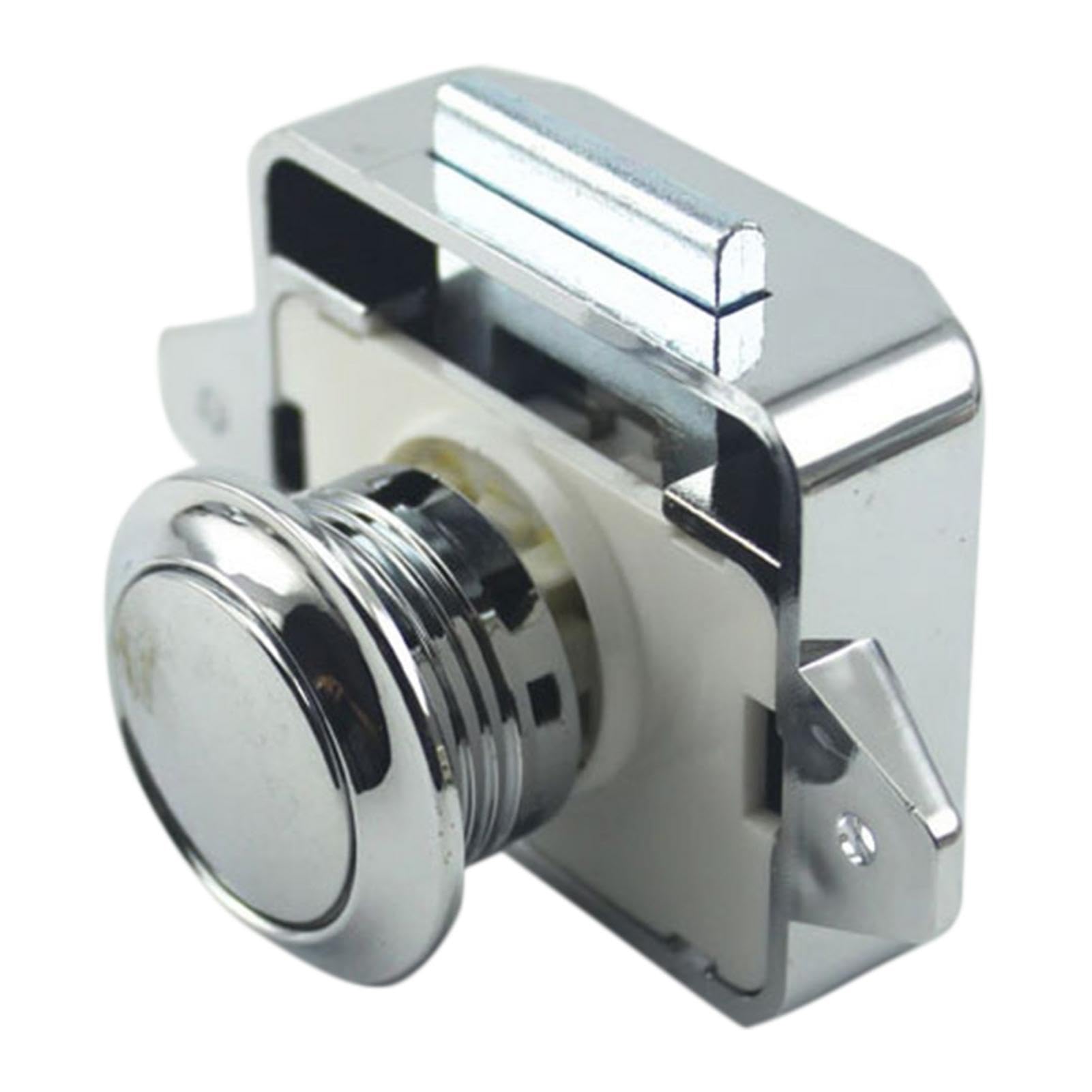 Monozoz Druckknopf Schlösser, Schranktürriegel, Lock Button Latch Door Verriegelung, Druckknopf Verriegelungsschlösser, Für Wohnwagen, Wohnmob, Wohnmobil, Van, Verriegelung, Schrank Monozoz Druckknopf Schlösser, Schranktürriegel, Lock Button Latch Door Verriegelung, Druckknopf Verriegelungsschlösser, Für Wohnwagen, Wohnmob, Wohnmobil, Van, Verriegelung, Schrank von Monozoz