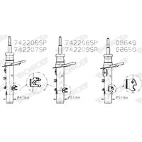 Stoßdämpfer MONROE 742207SP Stoßdämpfer MONROE 742207SP von Monroe