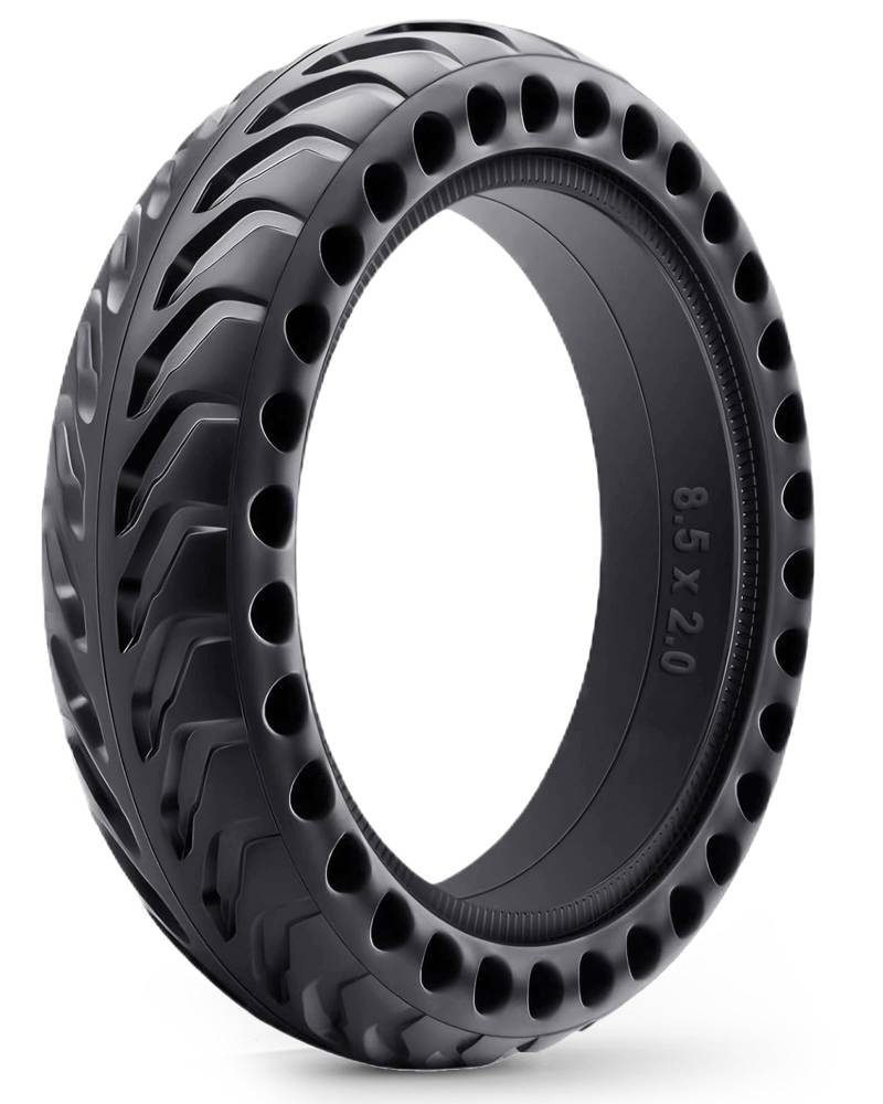 Monuary 1PCS Schlauchloser Reifen 50/75-6.1, E Roller Vollgummireifen 8 1/2 x2, Reifen 8,5x2 Vollgummi für E Scooter Xiaomi Scooter 3/3 Lite/Pro 2 /M365 von Monuary