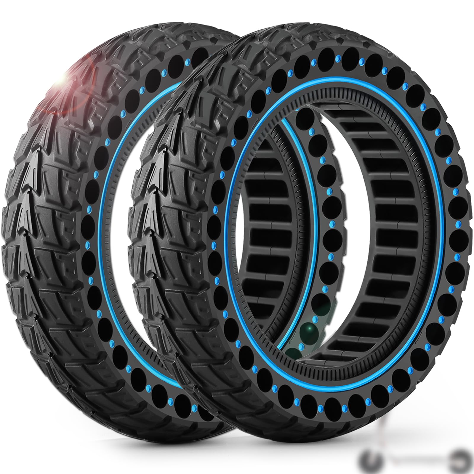 Monuary 2PCS Schlauchloser Reifen 60/70-6.5, E Roller Vollgummireifen 10x2.50-6.5, Reifen 10x2.5 Vollgummi für e Scooter Ninebot G30/G30D/G30E/G30LP/G30 Max Monuary 2PCS Schlauchloser Reifen 60/70-6.5, E Roller Vollgummireifen 10x2.50-6.5, Reifen 10x2.5 Vollgummi für e Scooter Ninebot G30/G30D/G30E/G30LP/G30 Max von Monuary