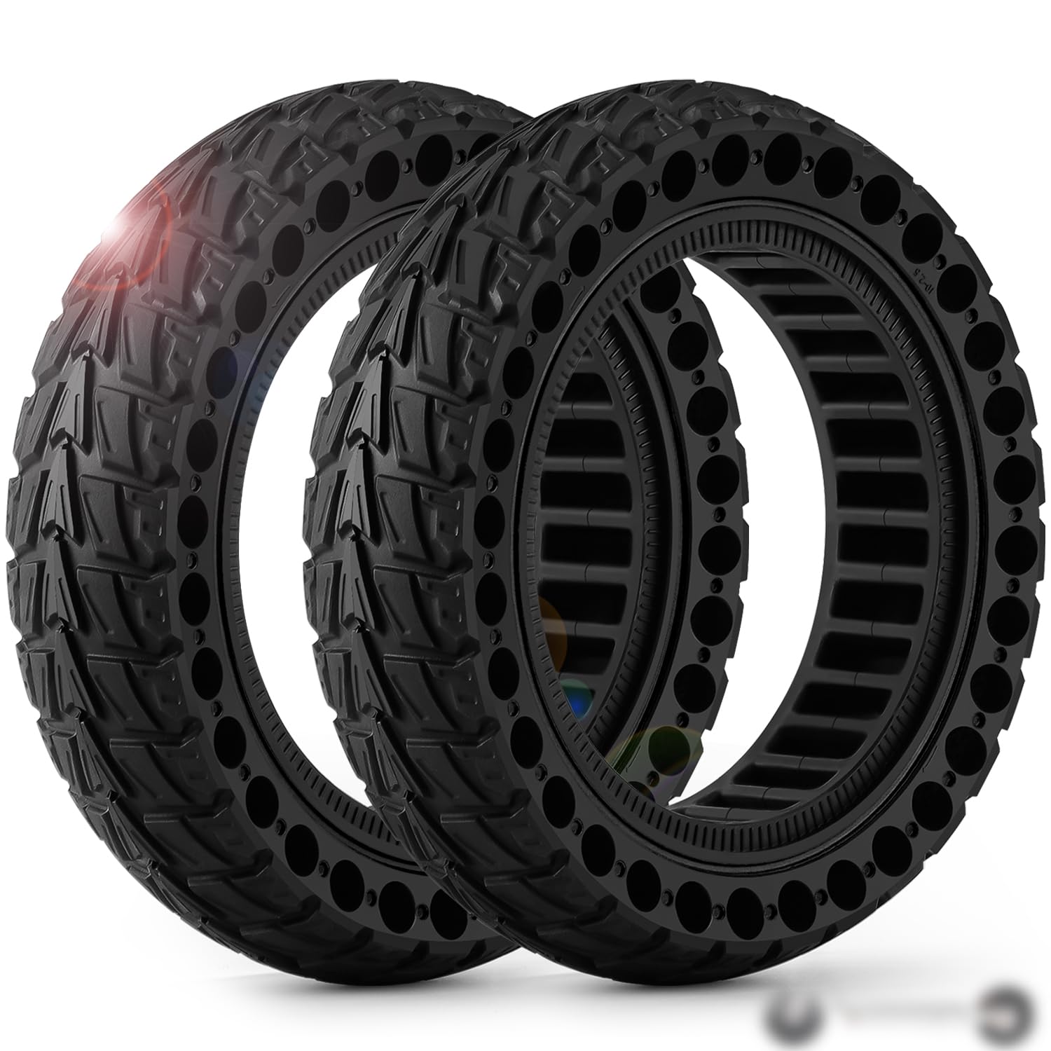 Monuary 2PCS Schlauchloser Reifen 60/70-6.5, E Roller Vollgummireifen 10x2.50-6.5, Reifen 10x2.5 Vollgummi für e Scooter Ninebot G30/G30D/G30E/G30LP/G30 Max Monuary 2PCS Schlauchloser Reifen 60/70-6.5, E Roller Vollgummireifen 10x2.50-6.5, Reifen 10x2.5 Vollgummi für e Scooter Ninebot G30/G30D/G30E/G30LP/G30 Max von Monuary