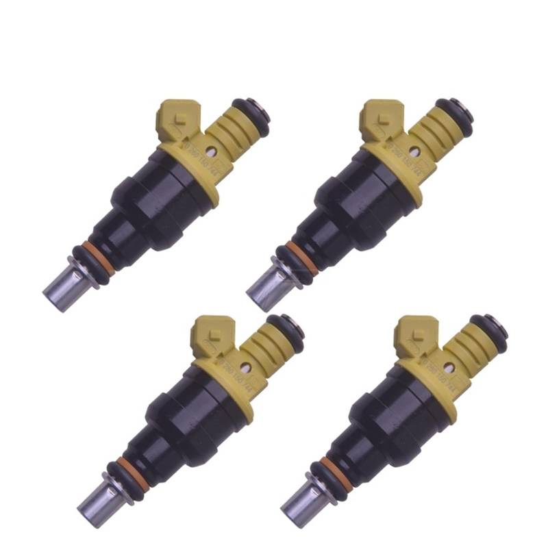 MooTek 4X Kraftstoffeinspritzdüse 0280150744, kompatibel for Opel Astra Calibra Cavalier Kadett Gsi Gt GTE 2.0 16v 91-0 von MooTek
