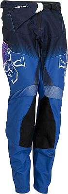 Moose Offroad Agroid, Textilhose Jugend - Blau/Dunkelblau/Schwarz - 18 von Moose Offroad