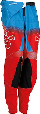 Moose Offroad Agroid, Textilhose Jugend - Rot/Weiß/Blau - 22 von Moose Offroad