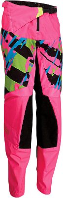 Moose Offroad Agroid, Textilhose Kinder - Neon-Pink/Neon-Grün/Neon-Blau/Schwarz - 22 von Moose Offroad