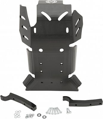 Moose Racing KTM EXC/XC-W 250/300, Pro-LG Motorschutzplatte - Schwarz von Moose Offroad