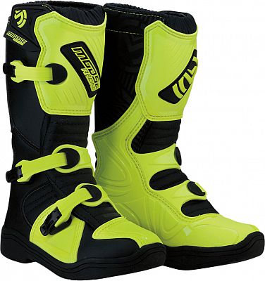 Moose Racing M1.3, Stiefel Jugend - Schwarz/Neon-Gelb - 7 US von Moose Offroad