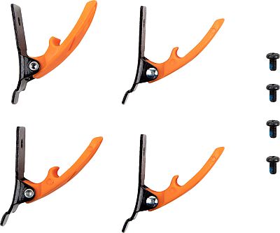 Moose Racing Qualifier, Schnallen-Set - Orange von Moose Offroad