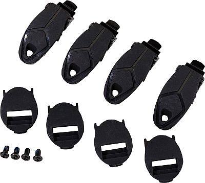 Moose Racing Qualifier, Schnallen-Set - Schwarz von Moose Offroad
