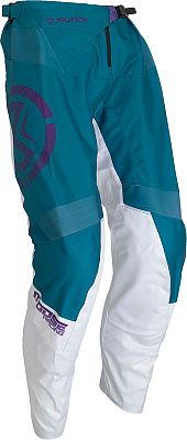 Moose Offroad Qualifier, Textilhose - Blau/Violett/Weiß - 34 von Moose Offroad