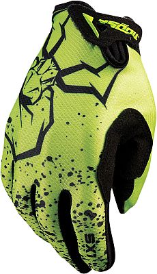 Moose Offroad SX1, Handschuhe Kinder - Neon-Grün/Schwarz - L von Moose Offroad