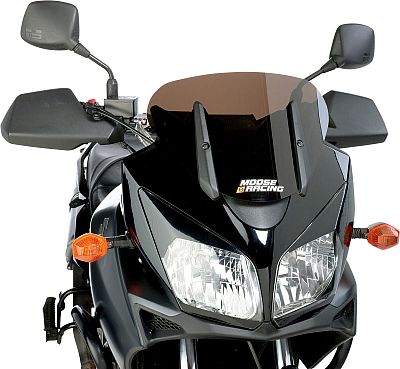 Moose Racing Suzuki DL650/1000 V-Strom, Adventure Windschild - Schwarz - 28 cm (OEM - 10 cm) von Moose Racing