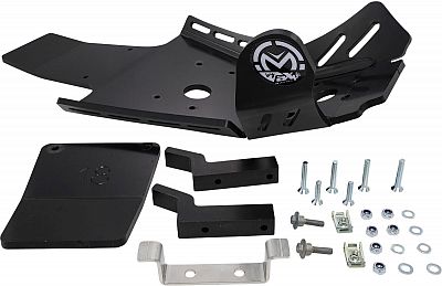 Moose Racing Yamaha YZ 125/X, Pro-LG Motorschutzplatte - Schwarz von Moose Offroad