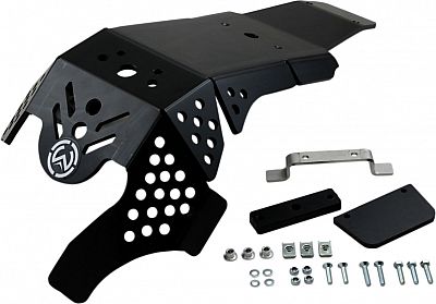 Moose Racing Yamaha YZ250/450F, Pro-LG Motorschutzplatte - Schwarz von Moose Offroad