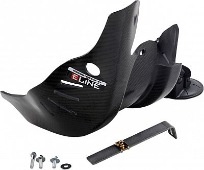 Moose Racing Yamaha YZ250F, Carbon-Motorschutzplatte - Schwarz von Moose Offroad