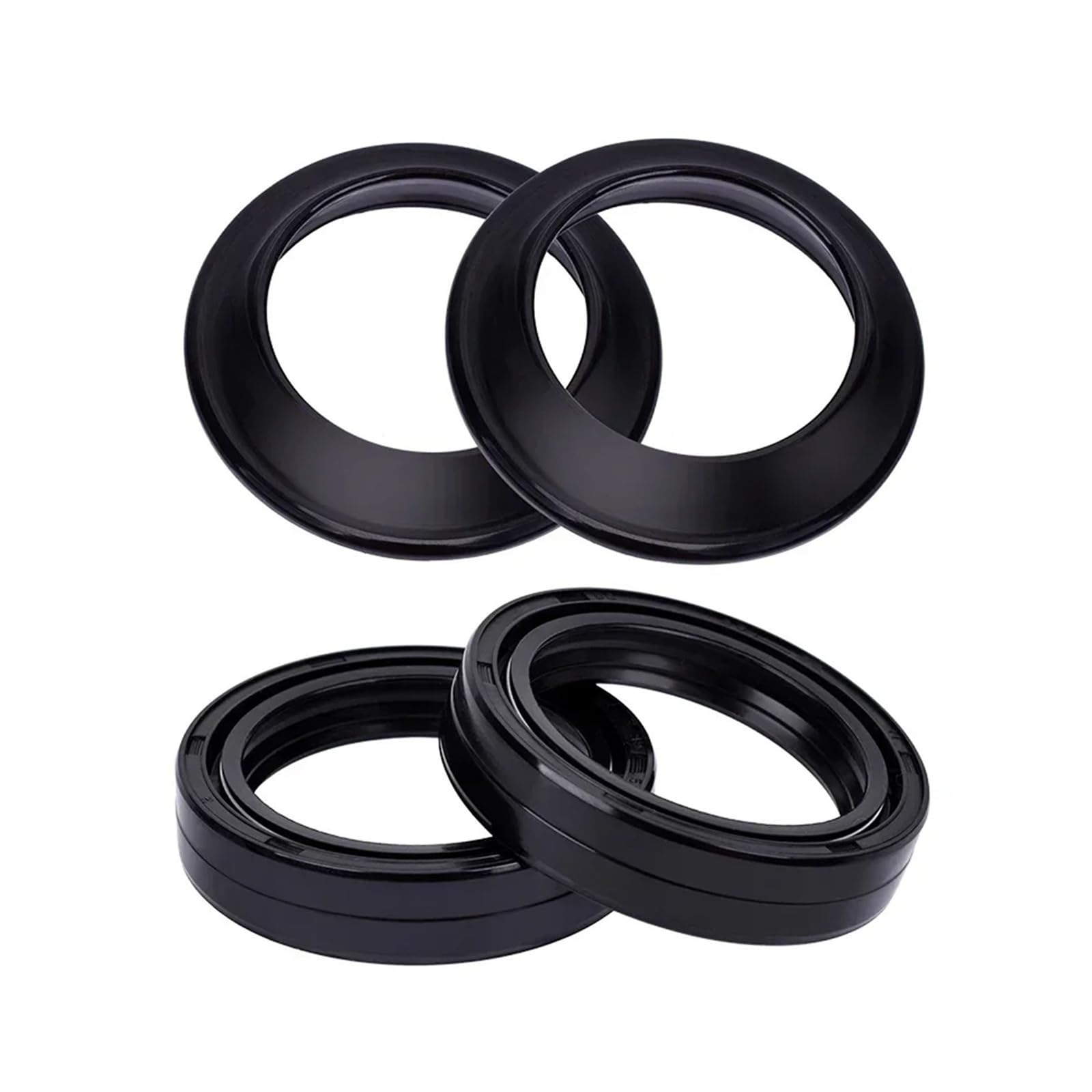 43x54x11 Motorrad Gabel Öl Dichtung & Staub Abdeckung for V-STROM 650 GSX750 GSX-R750 RF900 GSXR750 DL1000 V-STROM GSX GSXR DL(Oil and dust seal) von Mooyaya