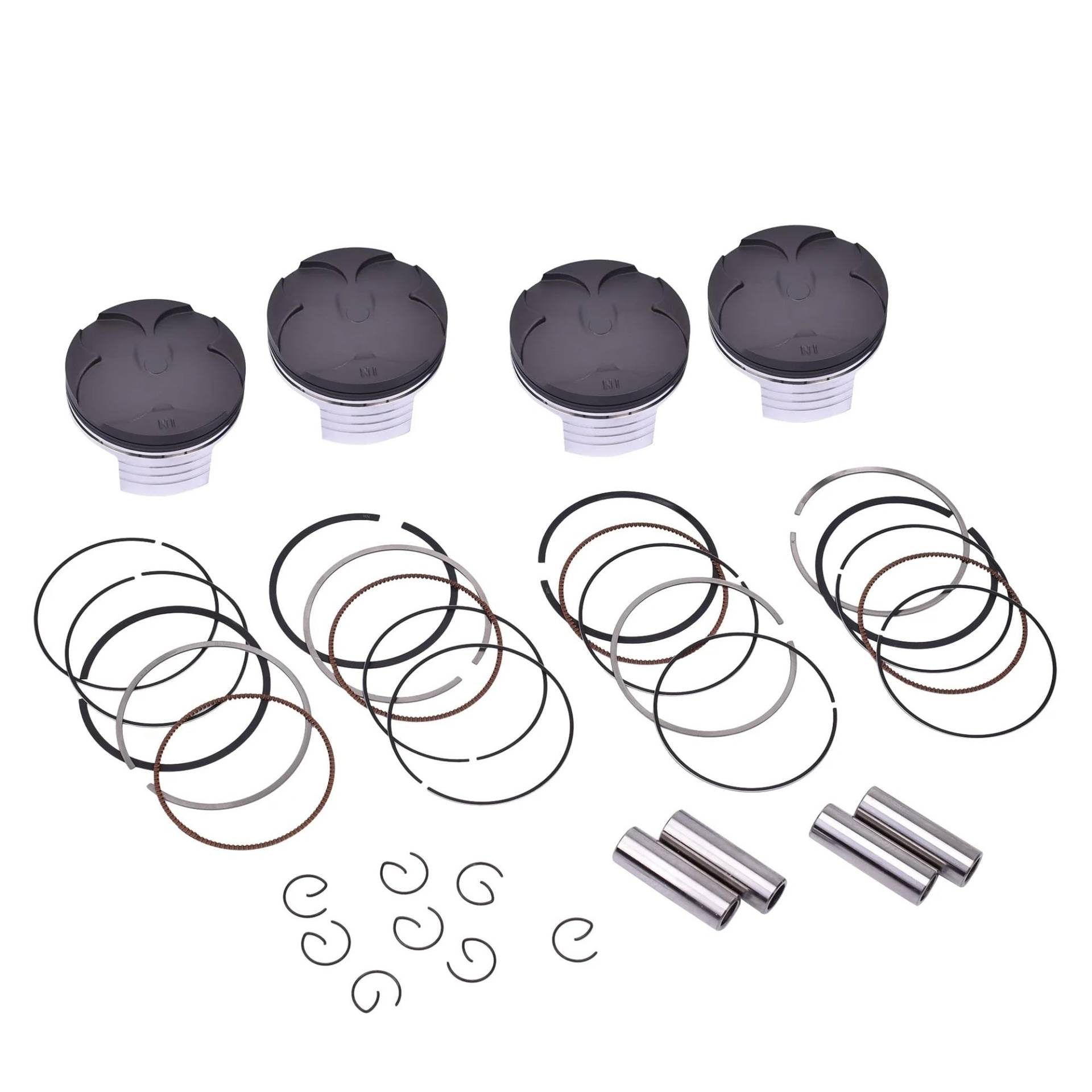 4set STD +25 +50 +75 +100 67mm 67,25mm 67,5mm 67,75mm 68mm Motorrad Kolben & ring Kit for CBR600RR CBR600 RR ABS F5 2023(67.25mm) von Mooyaya