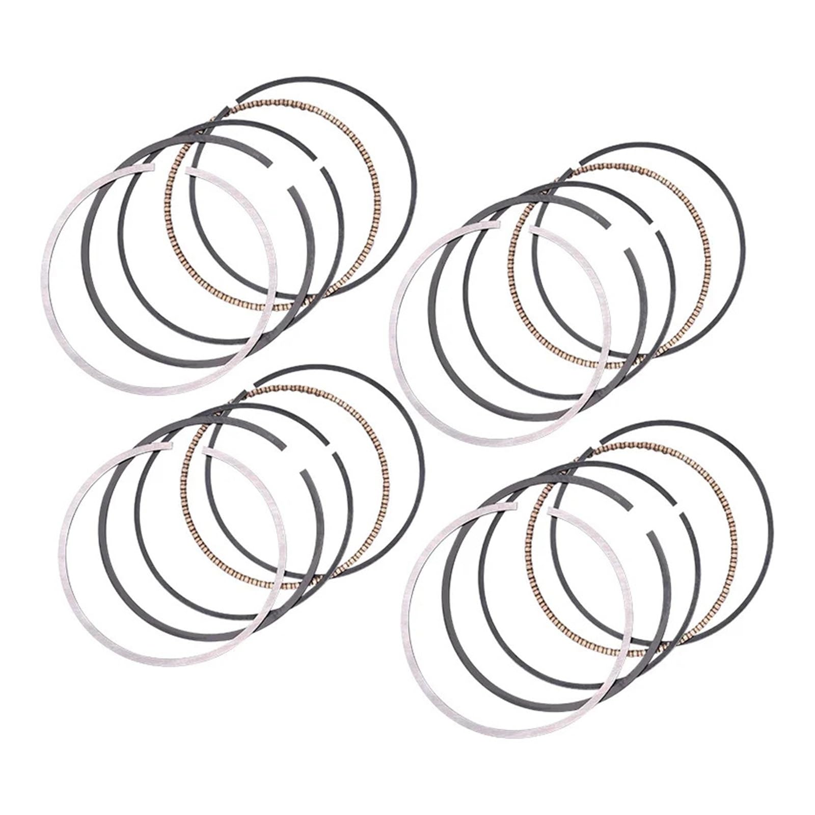 67mm 67,25mm 67,5mm Motorrad 4 Zylinder Motor Kolben Ring for CB600F Hornet CB650F CBR600RR F5 CBR600 F F4 f4I CBR650F(4X0.75 size) von Mooyaya