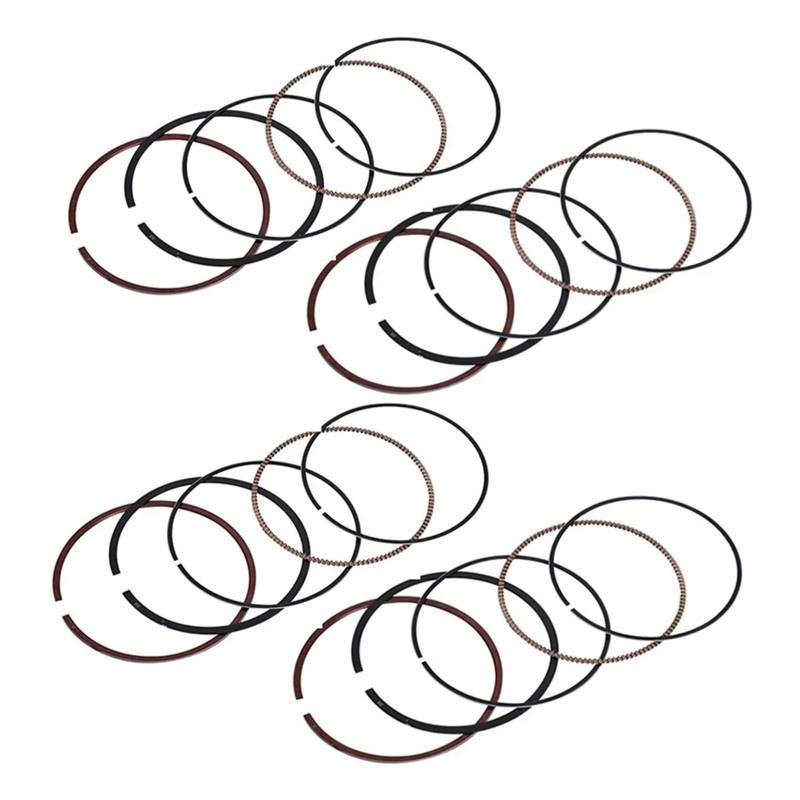 74mm Motorrad 4 Zylinder Motor Kolben Ringe for YZF-R1 YZFR1 SN YZF R1 FZ-1S FZ1 FZ 1 FZS1000 FZS 1000 FAZER von Mooyaya