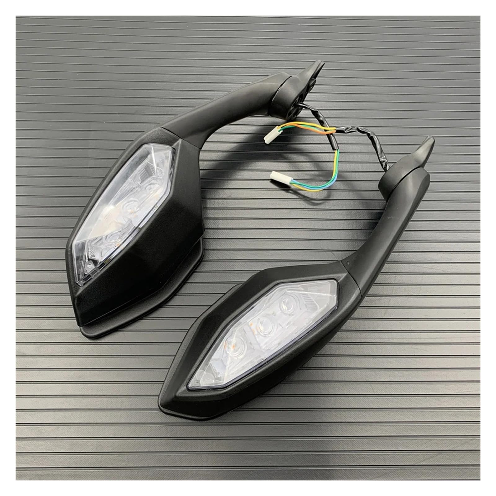 Motorrad Faltbare Blinker Rückansicht Spiegel for YZF R6 YZF-R6 2017 2018 2019 2020 2021 YZF R1 YZFR1 2015-2021 Motorrad Faltbare Blinker Rückansicht Spiegel for YZF R6 YZF-R6 2017 2018 2019 2020 2021 YZF R1 YZFR1 2015-2021 von Mooyaya