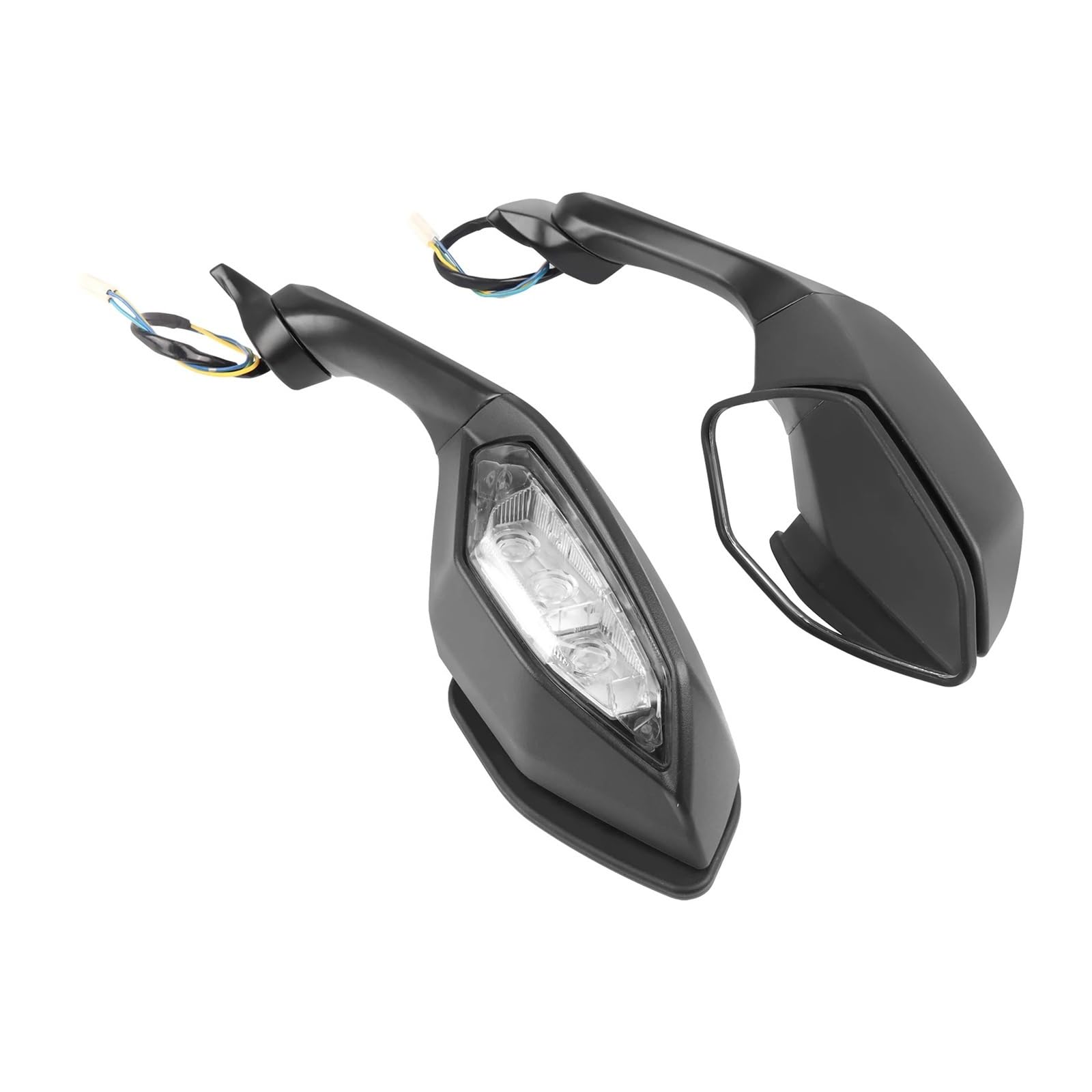 Motorrad Faltbare rückspiegel mit blinker for YZF R6 YZFR6 15-2023 YZF R1 YZFR1 YZF-R1 Motorrad Faltbare rückspiegel mit blinker for YZF R6 YZFR6 15-2023 YZF R1 YZFR1 YZF-R1 von Mooyaya