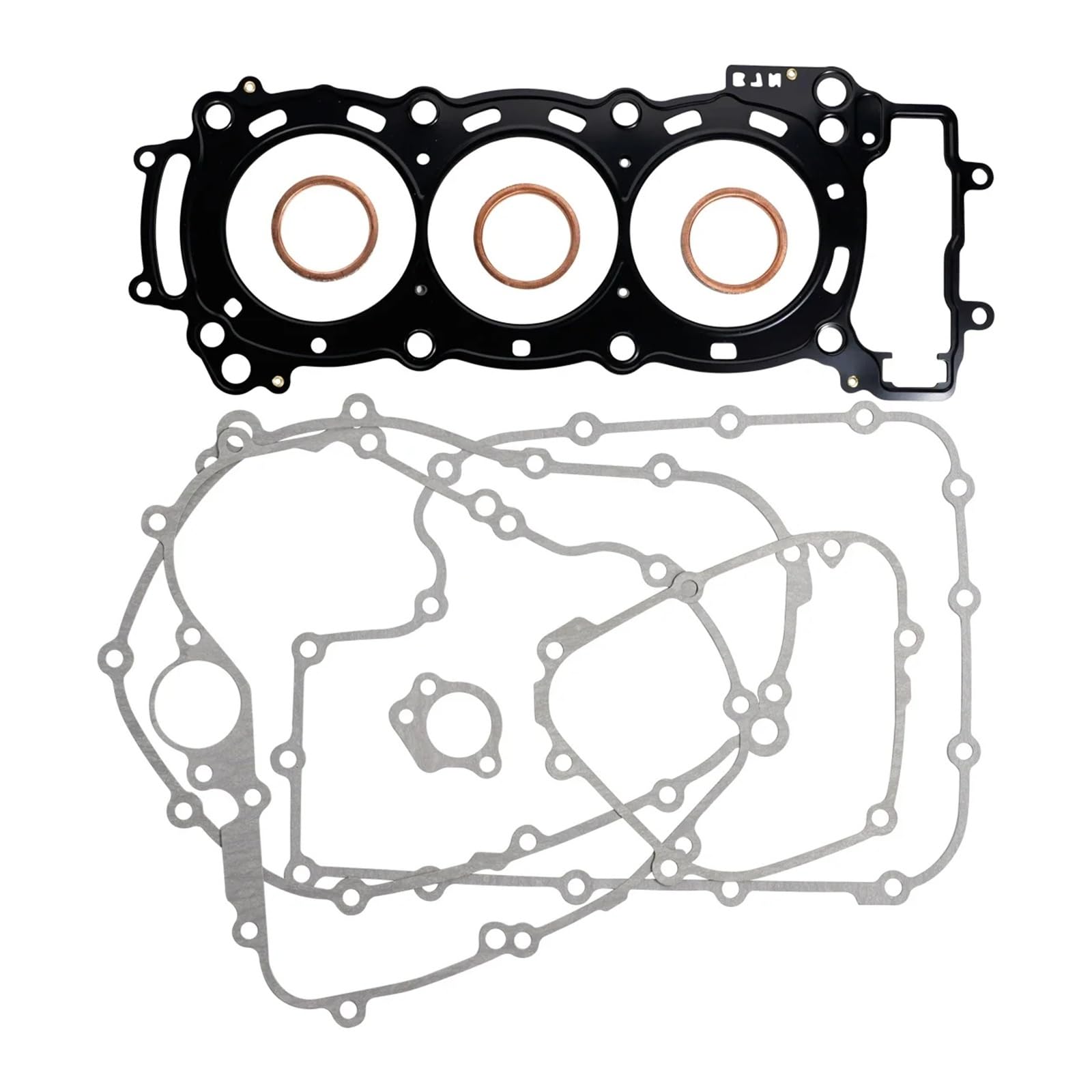 Motorrad Kurbelgehäuse Abdeckung Zylinderkopf Dichtung Kits Set for MT09 MT-09 2021-2023 tracer 9 GT 2021-2024 XSR900 2022(1 SET) von Mooyaya