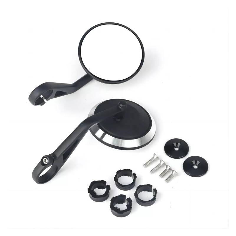 Motorrad Lenker Rückspiegel Lenkerendenspiegel for Rocket 3 Street Triple S 765 RS/R Speed ​​Triple 1200RS/RR von Mooyaya