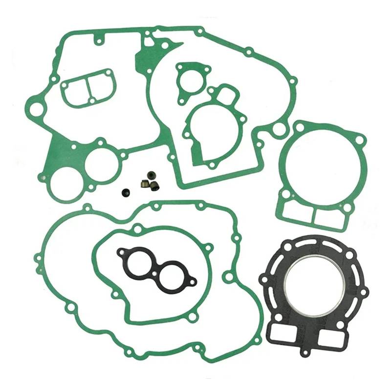 Motorrad Motor Zylinder Kurbelgehäuse Kupplung Starter Generator Abdeckung Dichtung Set for 250 EXC 2001-2005(1SET) von Mooyaya