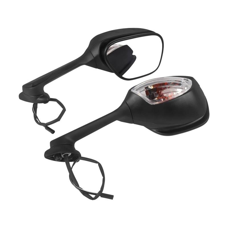 Motorrad Rückspiegel Faltbare Blinker for GSXR750 GSXR600 GSX-R600 750 K6 K11 2011-2015 GSXR 1000 K9 2009-2013 von Mooyaya