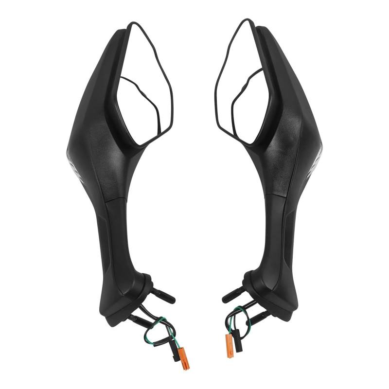 Motorrad Spiegel Blinker Licht Rückansicht Rückspiegel for CBR1000RR CBR 1000 RR CBR1000 RR 2017-2023 2022 2021(Non foldable) von Mooyaya