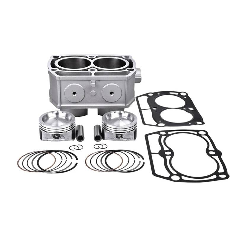 Motorrad Zylinderkopf Kolben Ringe Überholung Dichtung Matte Set for ATV RANGER 6X6 EFI 700 RZR800 EFI - R08VH76AD Montage von Mooyaya