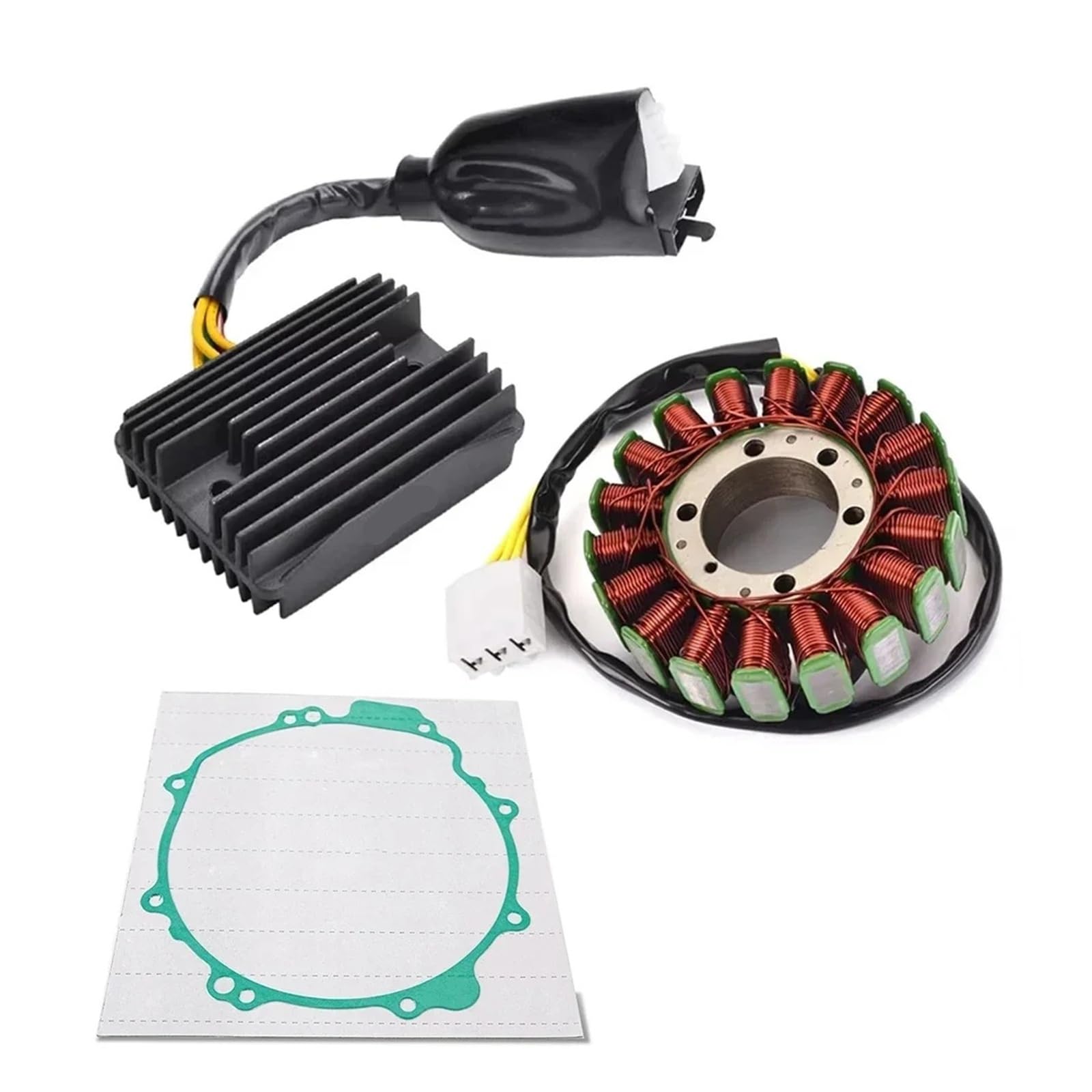 Spannungsreglergleichrichter + Motor Magneto Stator Spule for VFR800 VFR-800 2002 2003 2004 2005 2006 2007 2008-2013(Model 2) von Mooyaya