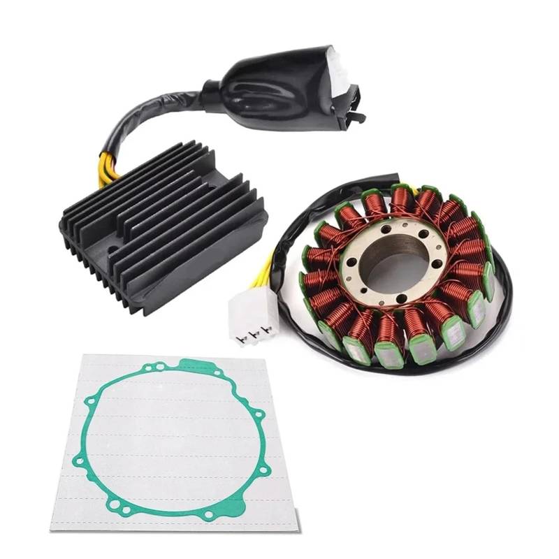 Spannungsreglergleichrichter + Motor Magneto Stator Spule for VFR800 VFR-800 2002 2003 2004 2005 2006 2007 2008-2013(Model 2) von Mooyaya