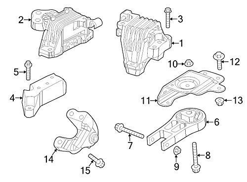 MOPAR 68192832AD - Isolator von Mopar