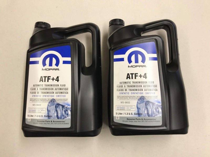 Mopar 68218058AC MS-9602 Getriebeflüssigkeit ATF+4, 10 l, 2 Stück von Mopar