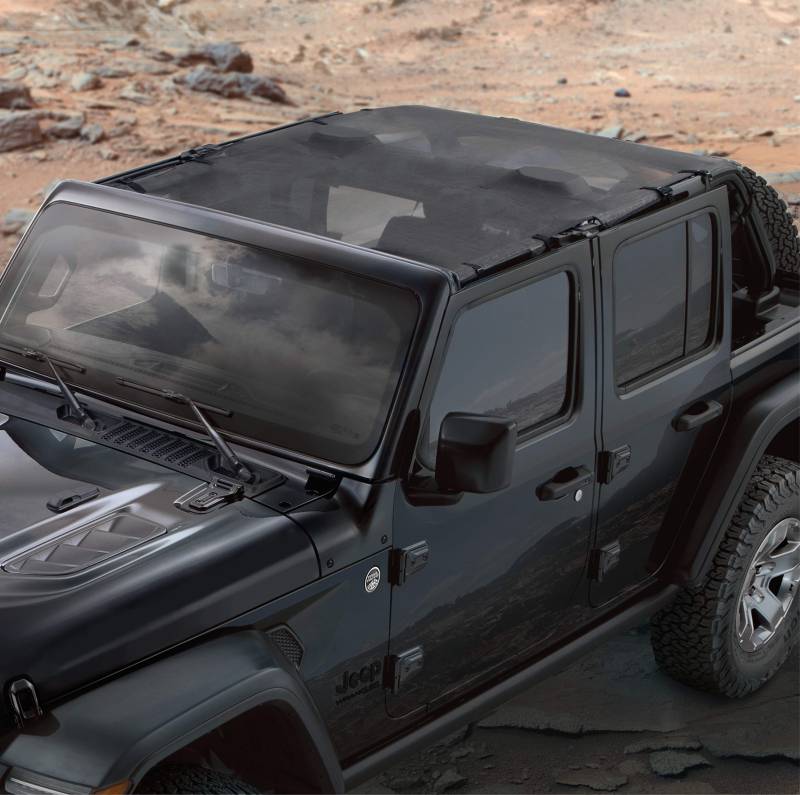 Mopar 82215390AB Mesh Sun Bonnet Jeep Wrangler Four Door JL Models von Mopar