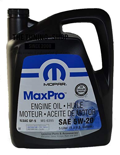 Mopar Mineral-Motoröl SAE 5W-20 MaxPro 5 l von Mopar