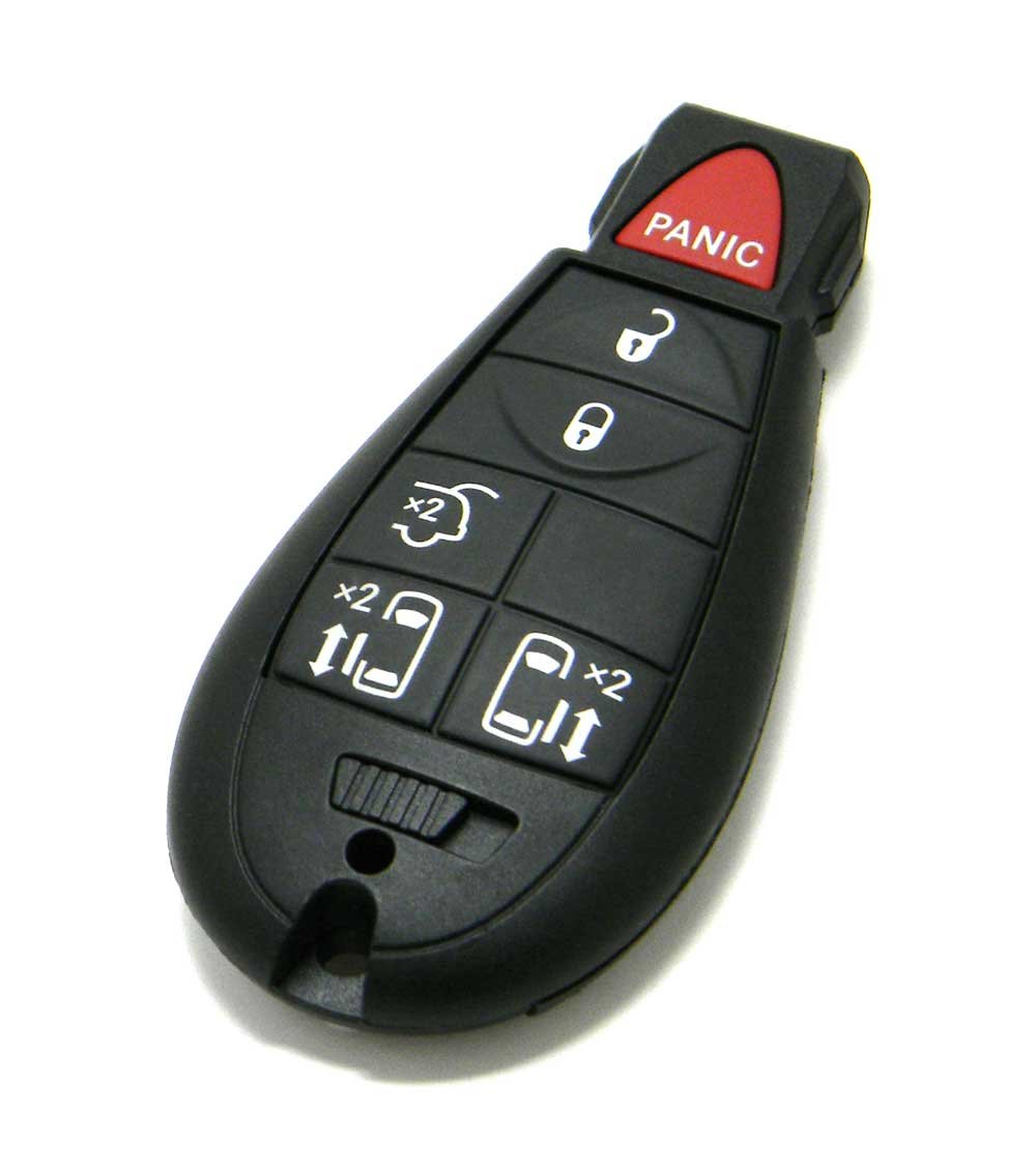 OEM 6-Button FOBIK Key Fob Remote Compatible With Chrysler Town & Country (FCC ID: IYZ-C01C, P/N: 68066868, 56046704) von Mopar