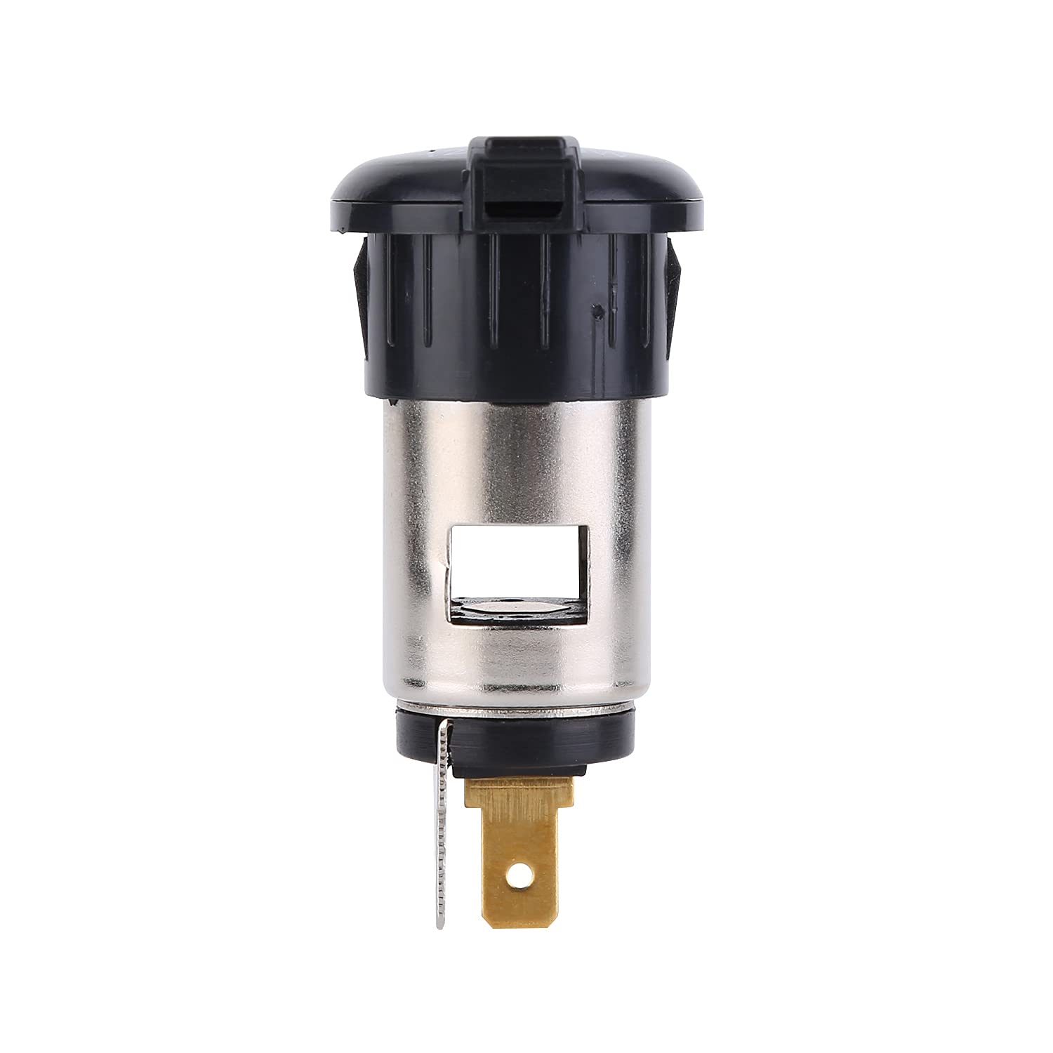 Auto Zigarettenanzünder Stecker, MoreChioce 12V Zigarettenanzünder Adapter Steckdosenadapter Steckdose Wasserdichter Zigarettenanzünderstecker aus Kunststoff für Auto Motorrad von MoreChioce