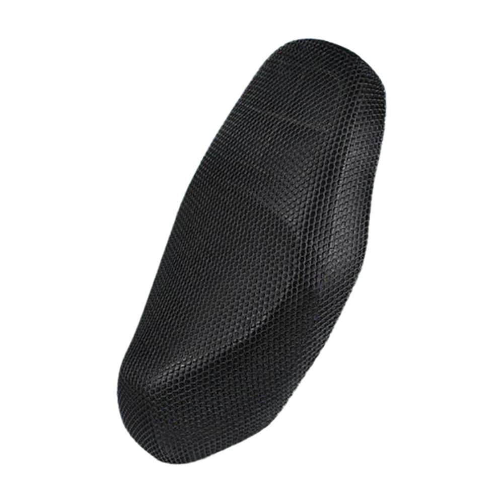 Motorrad Sitzbezug, MoreChioce Universal Mesh Sitzbezüge Sitzabdeckung 3D-Polyester Rutschfest Sitzschutzkissen Sonnenschutz Atmungsaktiv Sitzkissenbezug Sitzbankbezug,M(L: 69cm-74cm,W: 40cm-48cm) von MoreChioce