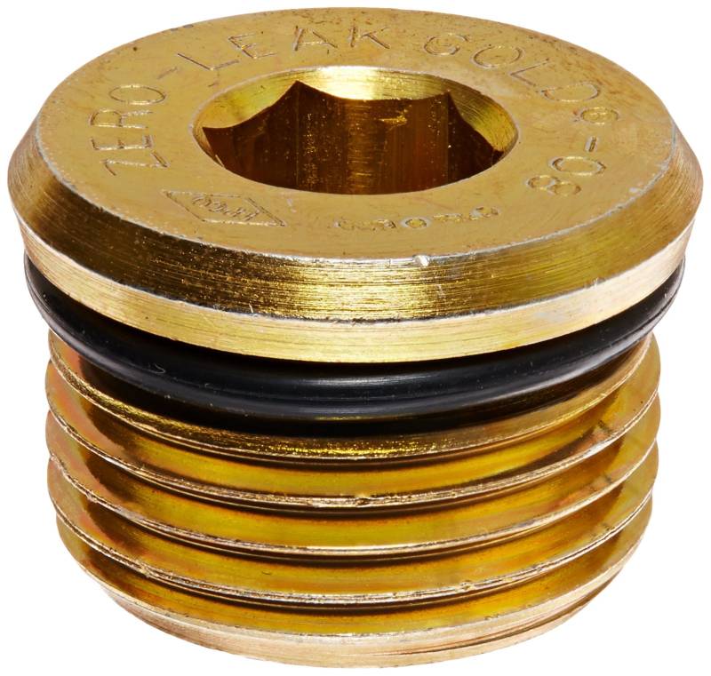 Moroso 97006 Ersatz-Ablaufschraube, magnetisch, 3/4-16 (#8AN) Gewinde, Gold von Moroso