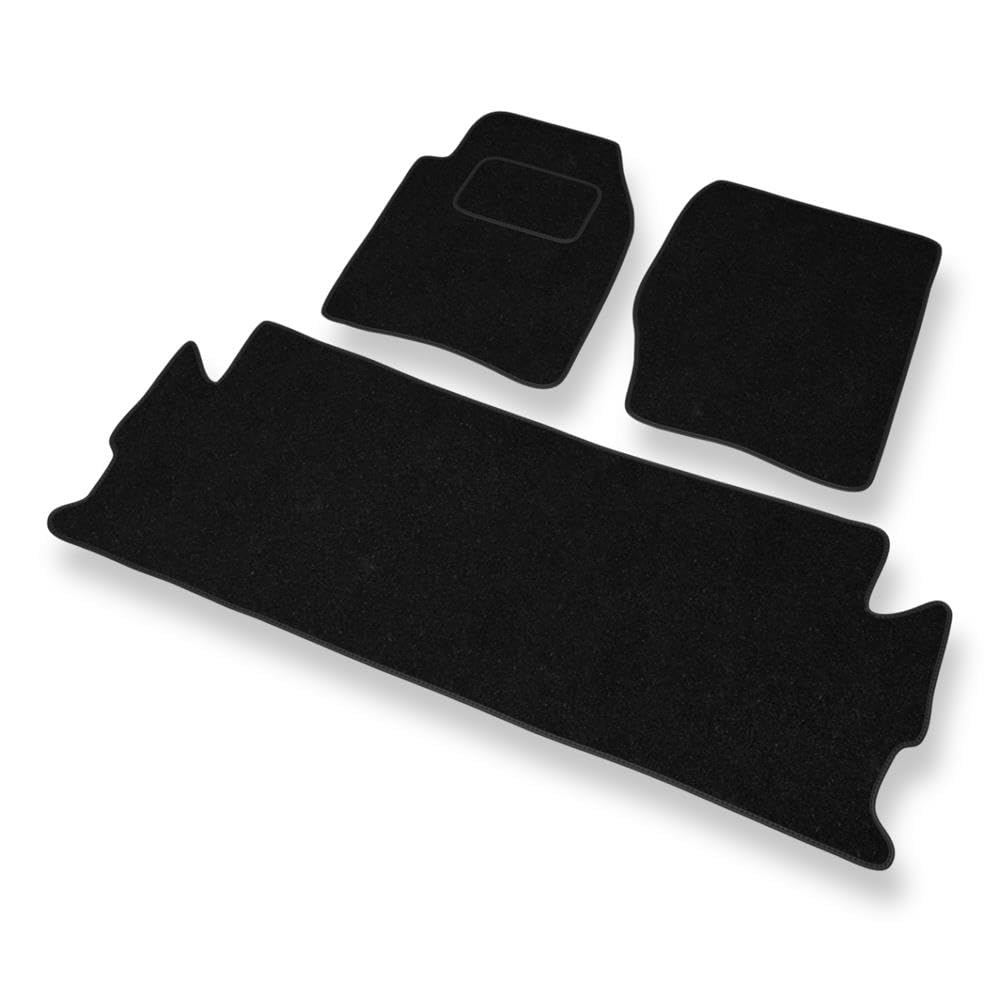 Mossa - Fußmatten Auto kompatibel mit Land Rover Discovery II (1998-2004) - schwarz Automatten Autoteppiche 1 von Mossa